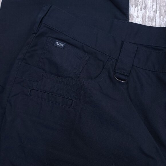 5.11 Tactical Pants Mens 42x32 Navy Taclite Ripstop Jean Cut Mid Rise Straight - Picture 5 of 9